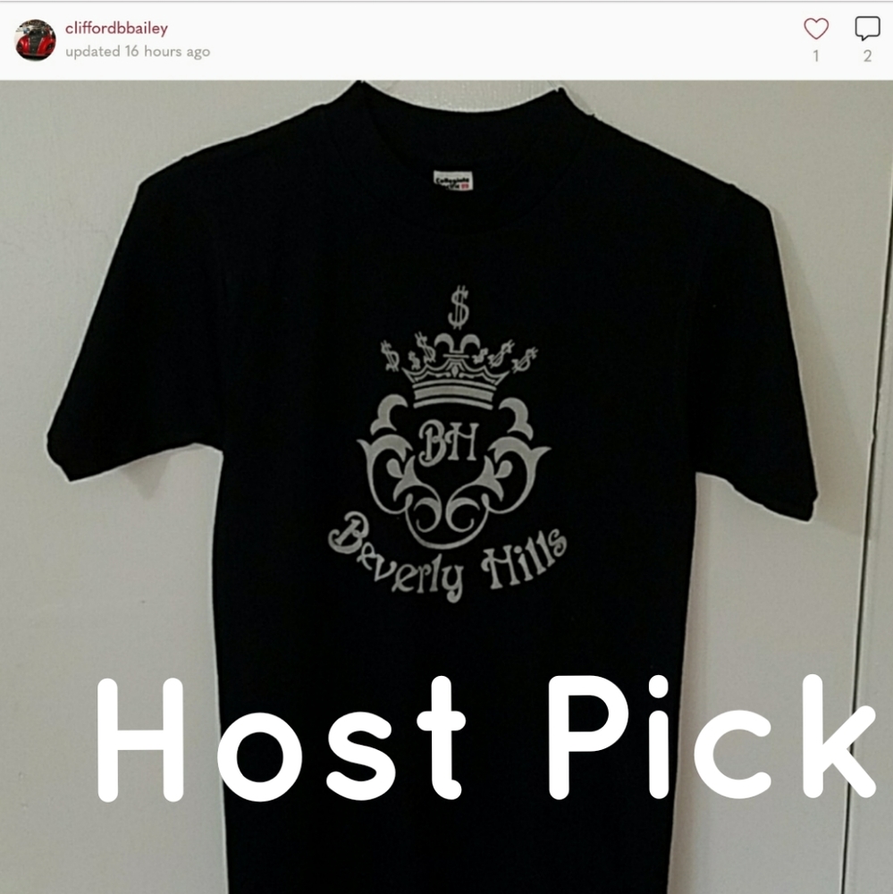Beverly Hills Black T-shirt HOST Pick